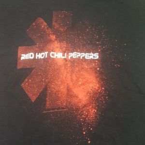 Red hot chili peppers fitted tee